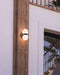 Peri LED Exterior Wall Mount Black/Opal Glass-Exterior-Kuzco Lighting-Lighting Design Store
