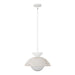 Perth One Light Pendant White/Opal Glass-Pendants-Alora-Lighting Design Store