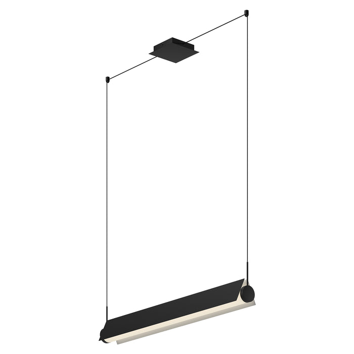 Phoenix LED Linear Pendant Black/White-Linear/Island-Kuzco Lighting-Lighting Design Store