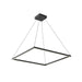 Piazza LED Pendant Black-Pendants-Kuzco Lighting-Lighting Design Store