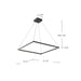 Piazza LED Pendant Black-Pendants-Kuzco Lighting-Lighting Design Store