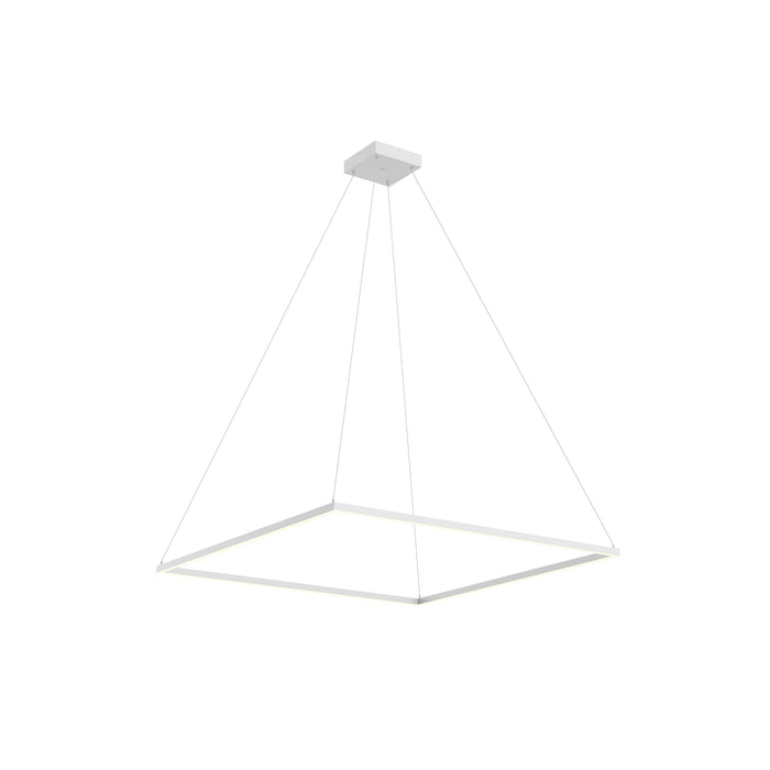 Piazza LED Pendant White-Pendants-Kuzco Lighting-Lighting Design Store