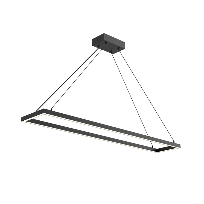 Piazza LED Pendant Black-Linear/Island-Kuzco Lighting-Lighting Design Store