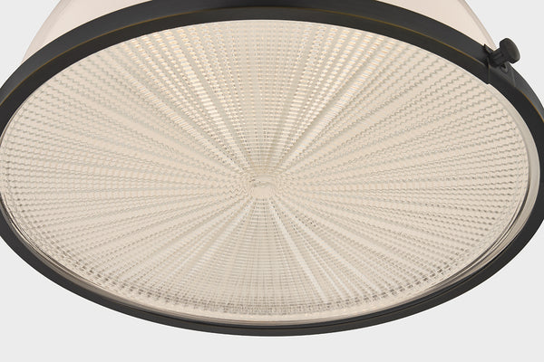 Pinesbridge One Light Pendant Distressed Bronze-Pendants-Hudson Valley-Lighting Design Store