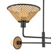 Piper Four Light Chandelier Matte Black-Mid. Chandeliers-Alora-Lighting Design Store