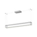 Plaza LED Linear Pendant White-Linear/Island-Kuzco Lighting-Lighting Design Store