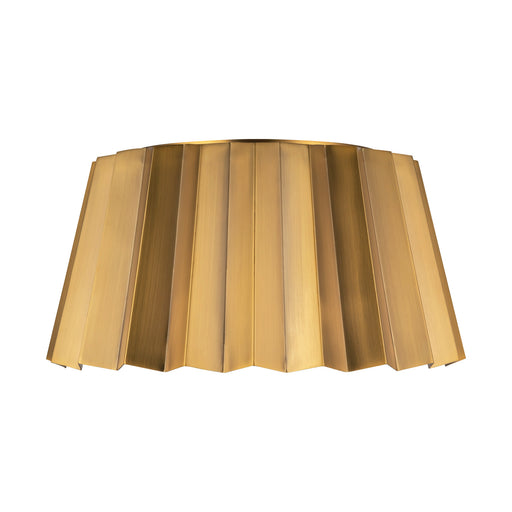 Plisse Two Light Flush Mount-Alora-Lighting Design Store
