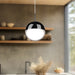 Pluto LED Pendant Black Chrome-Mini Pendants-Kuzco Lighting-Lighting Design Store
