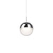 Pluto LED Pendant Chrome-Mini Pendants-Kuzco Lighting-Lighting Design Store