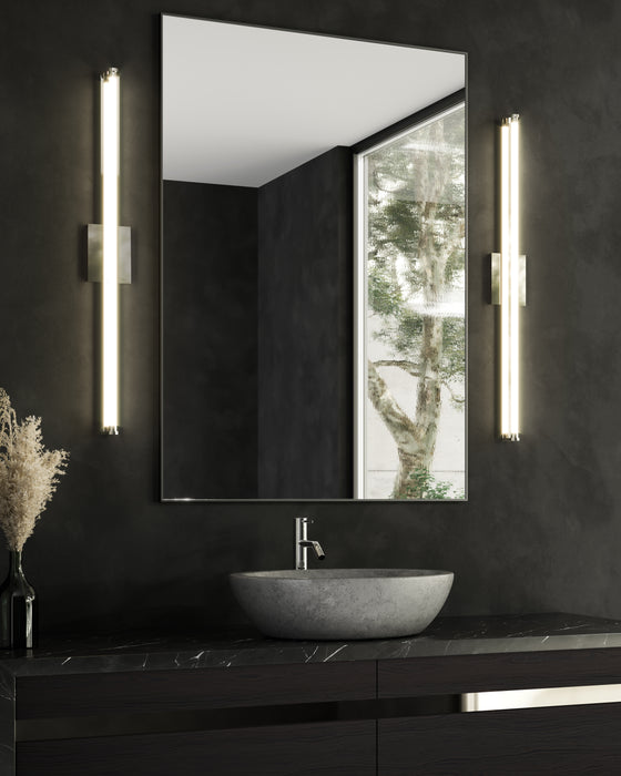 Plymouth LED Vanity Chrome-Bathroom Fixtures-Kuzco Lighting-Lighting Design Store