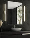 Plymouth LED Vanity Chrome-Bathroom Fixtures-Kuzco Lighting-Lighting Design Store