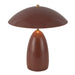 Poppy LED Table Lamp Burgundy-Lamps-Alora-Lighting Design Store