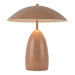 Poppy LED Table Lamp Peach-Lamps-Alora-Lighting Design Store
