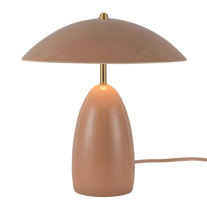 Poppy LED Table Lamp Peach-Lamps-Alora-Lighting Design Store
