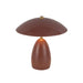 Poppy LED Table Lamp Burgundy-Lamps-Alora-Lighting Design Store