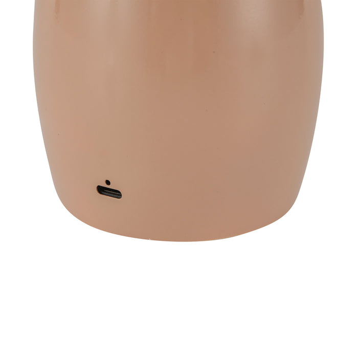 Poppy LED Table Lamp Peach-Lamps-Alora-Lighting Design Store
