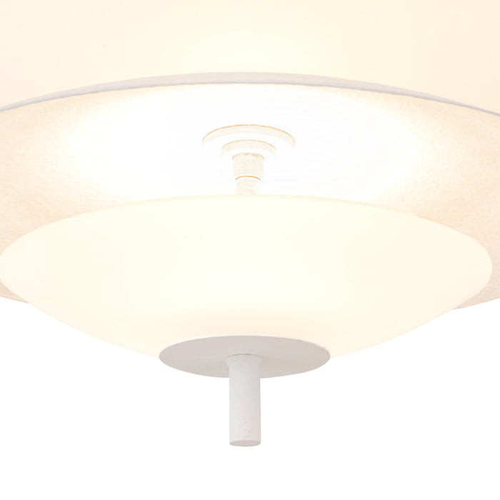 Prescott LED Chandelier Antique White/Opal Matte Glass