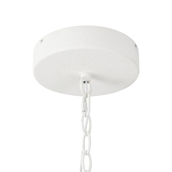 Prescott LED Chandelier Antique White/Opal Matte Glass