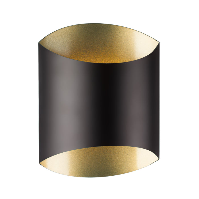 Preston LED Wall Sconce Black-Sconces-Kuzco Lighting-Lighting Design Store