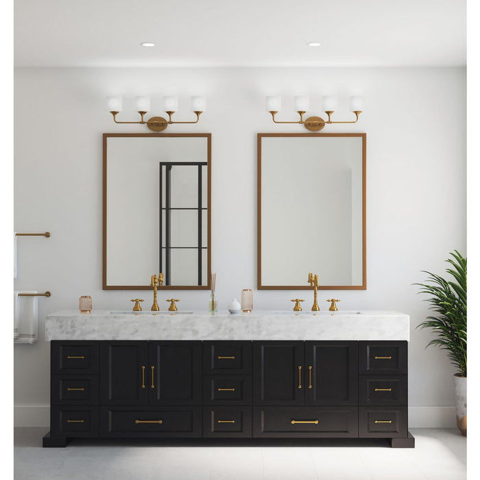 Lynzie Bath Bar-Bathroom Fixtures-Progress Lighting-Lighting Design Store