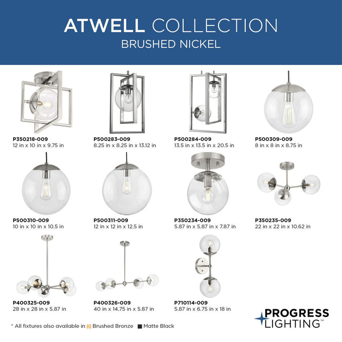 Atwell One Light Pendant-Pendants-Progress Lighting-Lighting Design Store