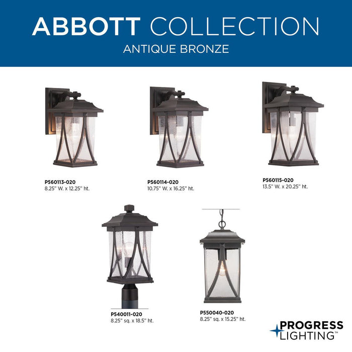 Abbott Wall Lantern-Exterior-Progress Lighting-Lighting Design Store