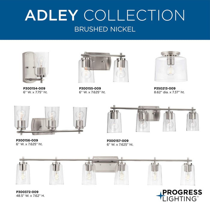 Adley Flush Mount-Flush Mounts-Progress Lighting-Lighting Design Store