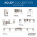 Adley Bath Vanity Light-Bathroom Fixtures-Progress Lighting-Lighting Design Store