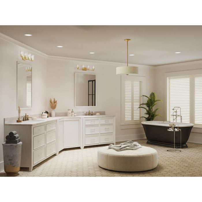 Adley Bath Light & Vanity Light-Bathroom Fixtures-Progress Lighting-Lighting Design Store