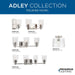Adley Bath Light & Vanity Light-Bathroom Fixtures-Progress Lighting-Lighting Design Store