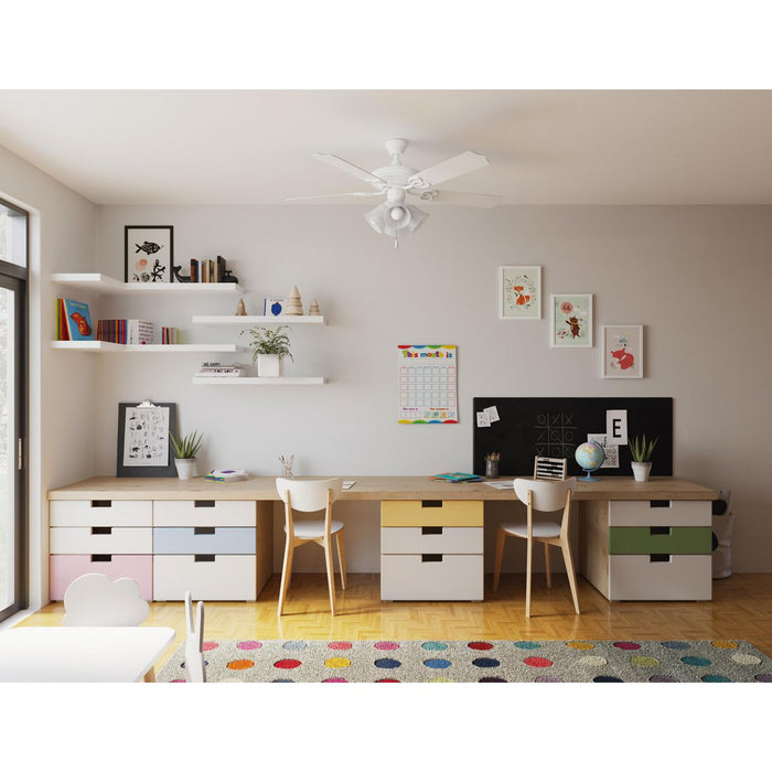 Airpro 52" Ceiling Fan-Fans-Progress Lighting-Lighting Design Store