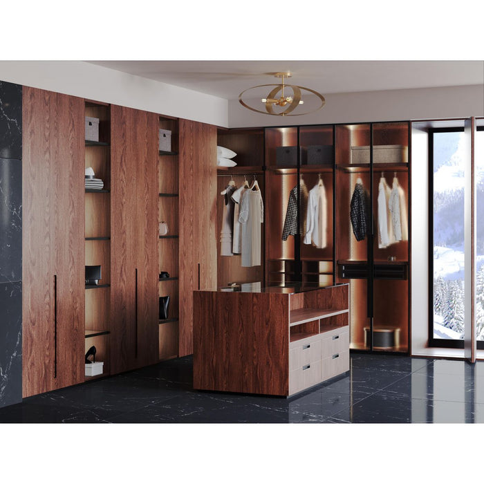 Allegheny Four Light Semi-Flush Mount-Semi-Flush Mts.-Progress Lighting-Lighting Design Store