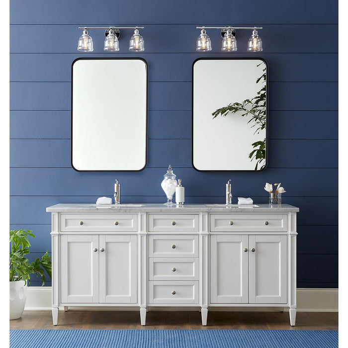 Ambrose Bath Vanity Light-Bathroom Fixtures-Progress Lighting-Lighting Design Store