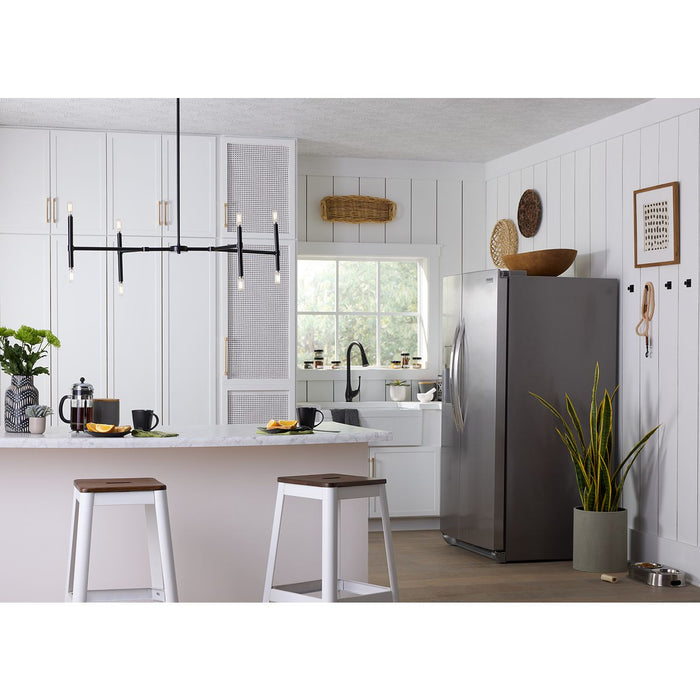 Arya Linear Chandelier-Linear/Island-Progress Lighting-Lighting Design Store