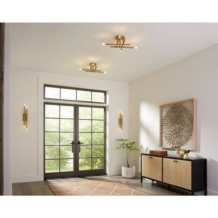 Arya Semi Flush Mount-Semi-Flush Mts.-Progress Lighting-Lighting Design Store