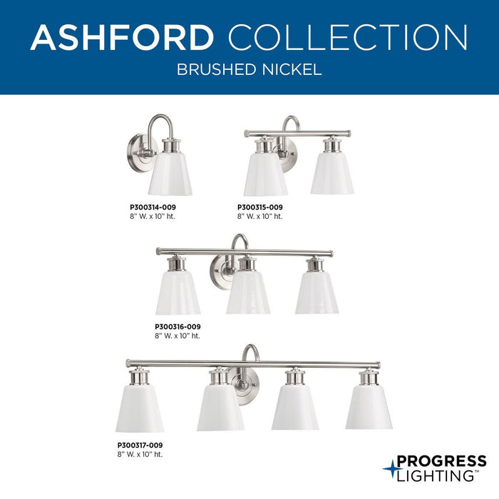 Ashford Bath Bracket-Sconces-Progress Lighting-Lighting Design Store
