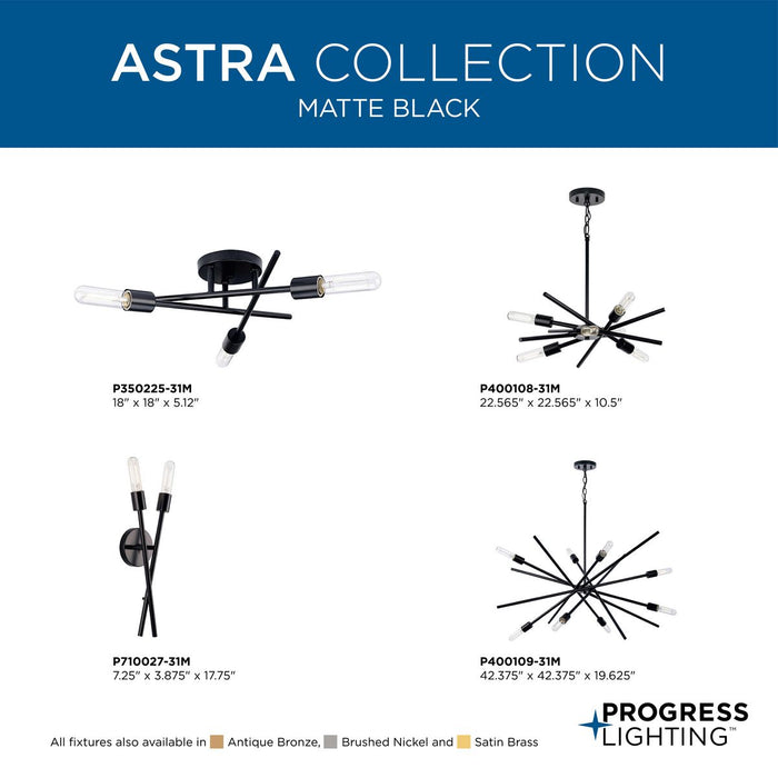 Astra Wall Bracket-Sconces-Progress Lighting-Lighting Design Store