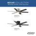 Bexar 54" Ceiling Fan-Fans-Progress Lighting-Lighting Design Store