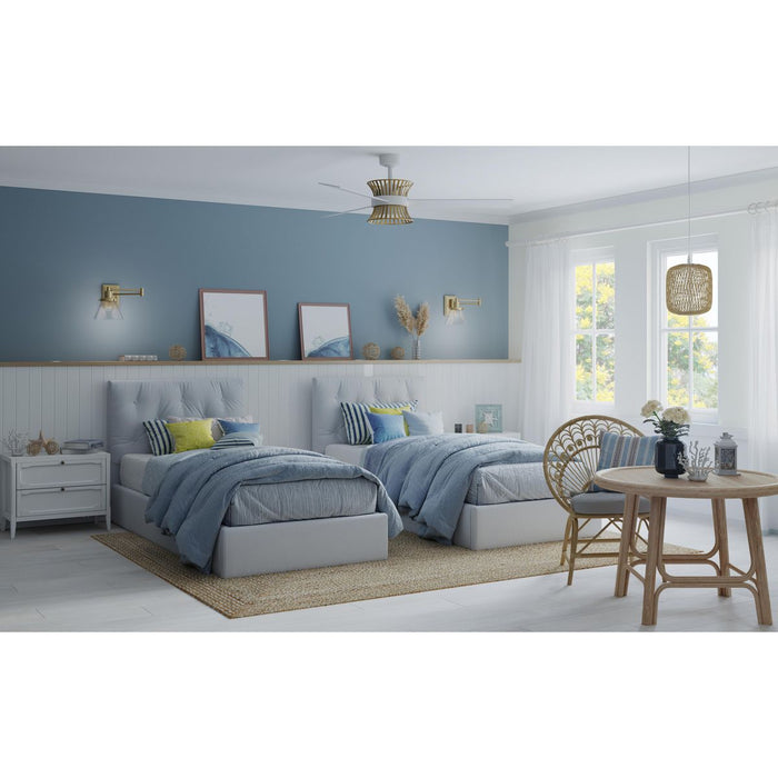 Hinton Swing Arm Wall Lamp-Lamps-Progress Lighting-Lighting Design Store