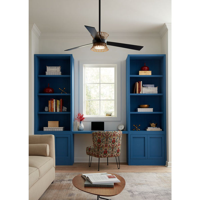 Bisbee 55" Ceiling Fan-Fans-Progress Lighting-Lighting Design Store