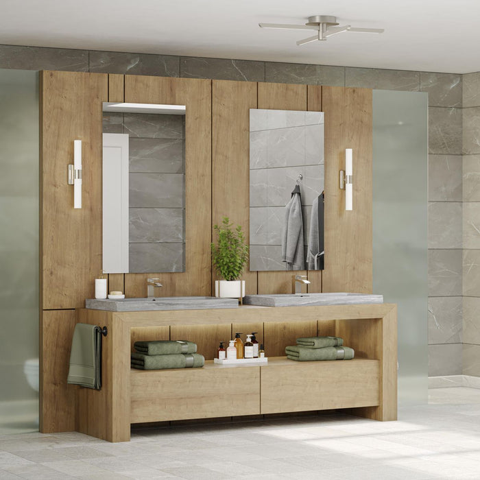 Blanco LED Linear Bath Light-Bathroom Fixtures-Progress Lighting-Lighting Design Store