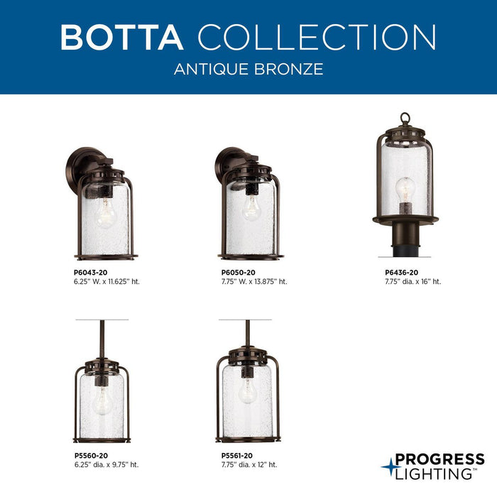 Botta Post Lantern-Exterior-Progress Lighting-Lighting Design Store