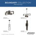 Boundary Two Light Wall Bracket-Sconces-Progress Lighting-Lighting Design Store