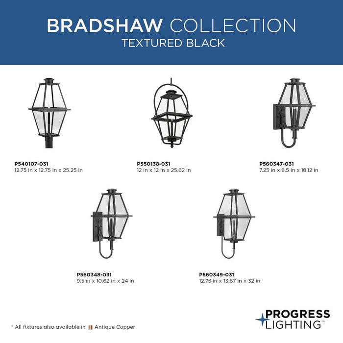 Bradshaw Outdoor Post Lantern-Exterior-Progress Lighting-Lighting Design Store