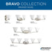 Bravo Bath Bracket-Bathroom Fixtures-Progress Lighting-Lighting Design Store