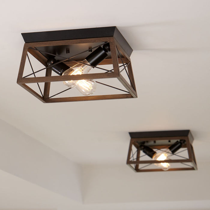 Briarwood Flush Mount-Flush Mounts-Progress Lighting-Lighting Design Store