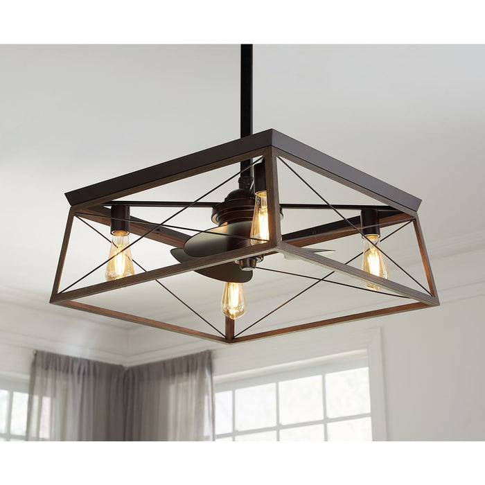 Briarwood 22" Ceiling Fan-Fans-Progress Lighting-Lighting Design Store