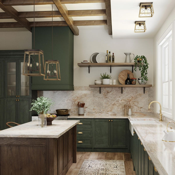 Briarwood Flush Mount-Flush Mounts-Progress Lighting-Lighting Design Store