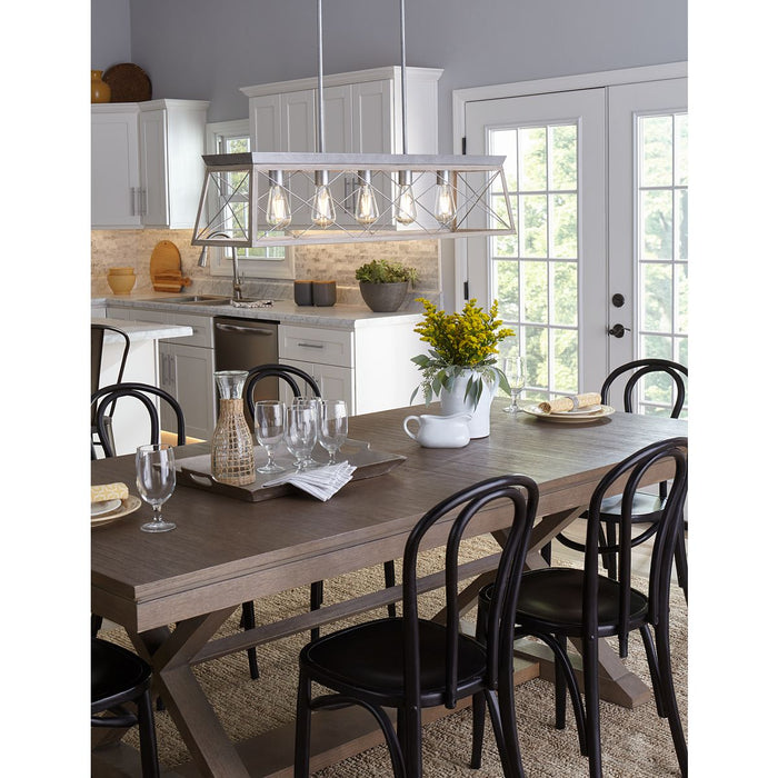 Briarwood Island Chandelier-Linear/Island-Progress Lighting-Lighting Design Store