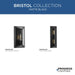 Bristol One Light Outdoor Wall Lantern-Exterior-Progress Lighting-Lighting Design Store